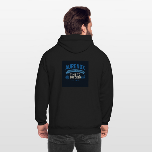 Aurenox Premium Hoodie – Built for Hustlers - black