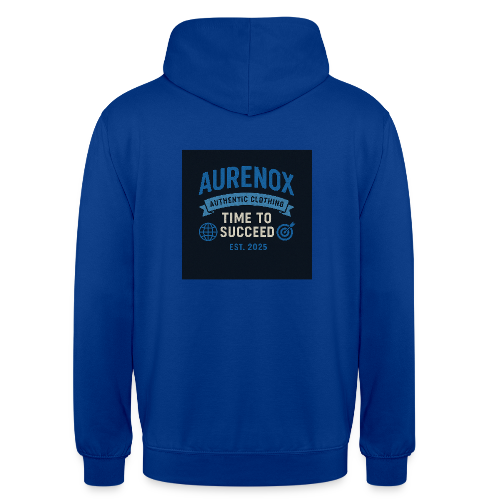 Aurenox Premium Hoodie – Built for Hustlers - bright royal